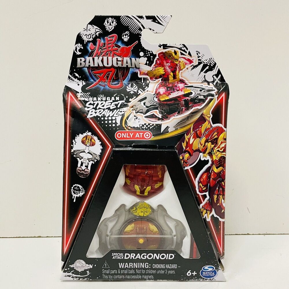 Bakugan 2023 NEW Street Brawl Retail Exclusive Special Attack DRAGONOID Figure